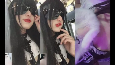 露脸干黑丝纹身手臂女